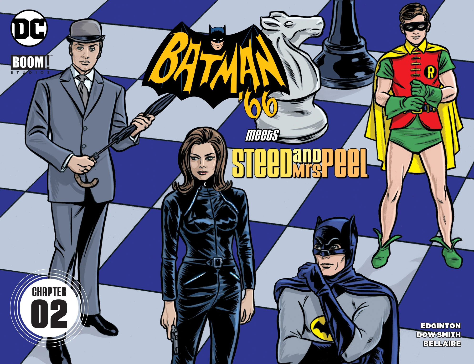 Batman '66 Meets Steed and Mrs Peel #2 (DC, 2016 — Cover A) cover